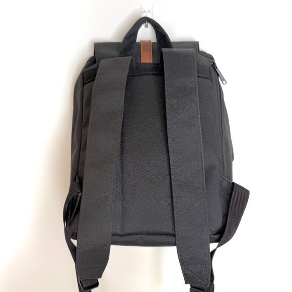 Herschel Small 13L Canvas Backpack Black Drawcord Magnetic Strap Classic Unisex main image 7